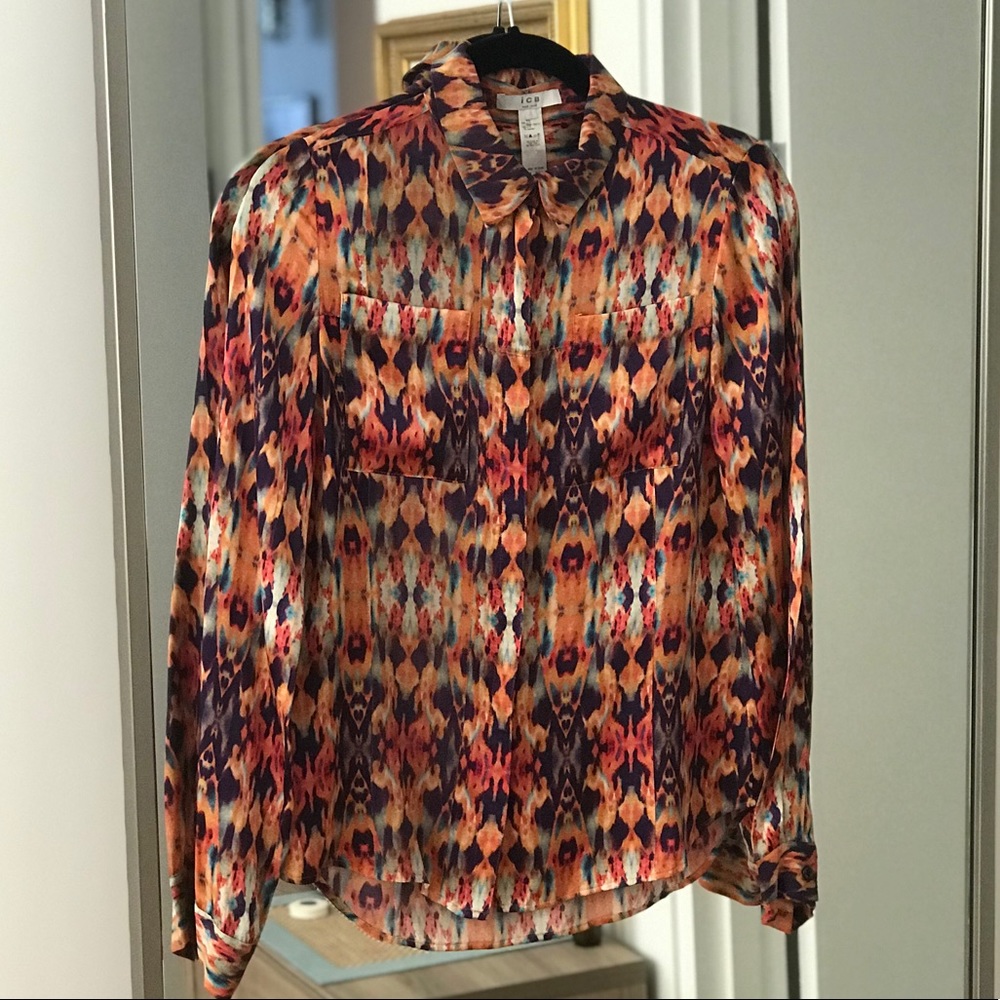 ICB silk shirt